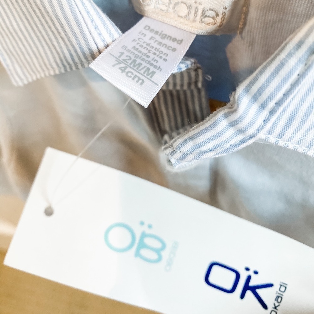 NWT Obaibai 12 Months Shirt - Picture 5 of 7